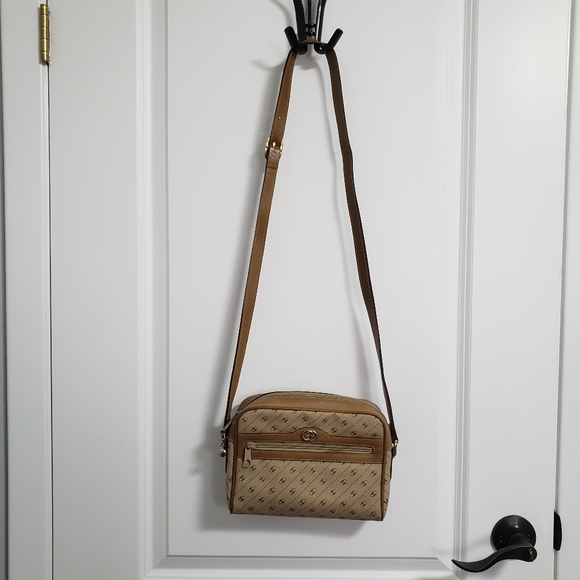 VINTAGE GUCCI Brown Cross body Purse - Picture 3 of 12